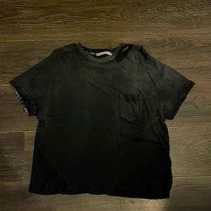 Super distressed, we the free, T-shirt. Great/like new condition